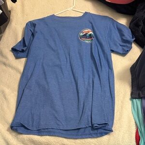Surf Style Ocean Blue Tee